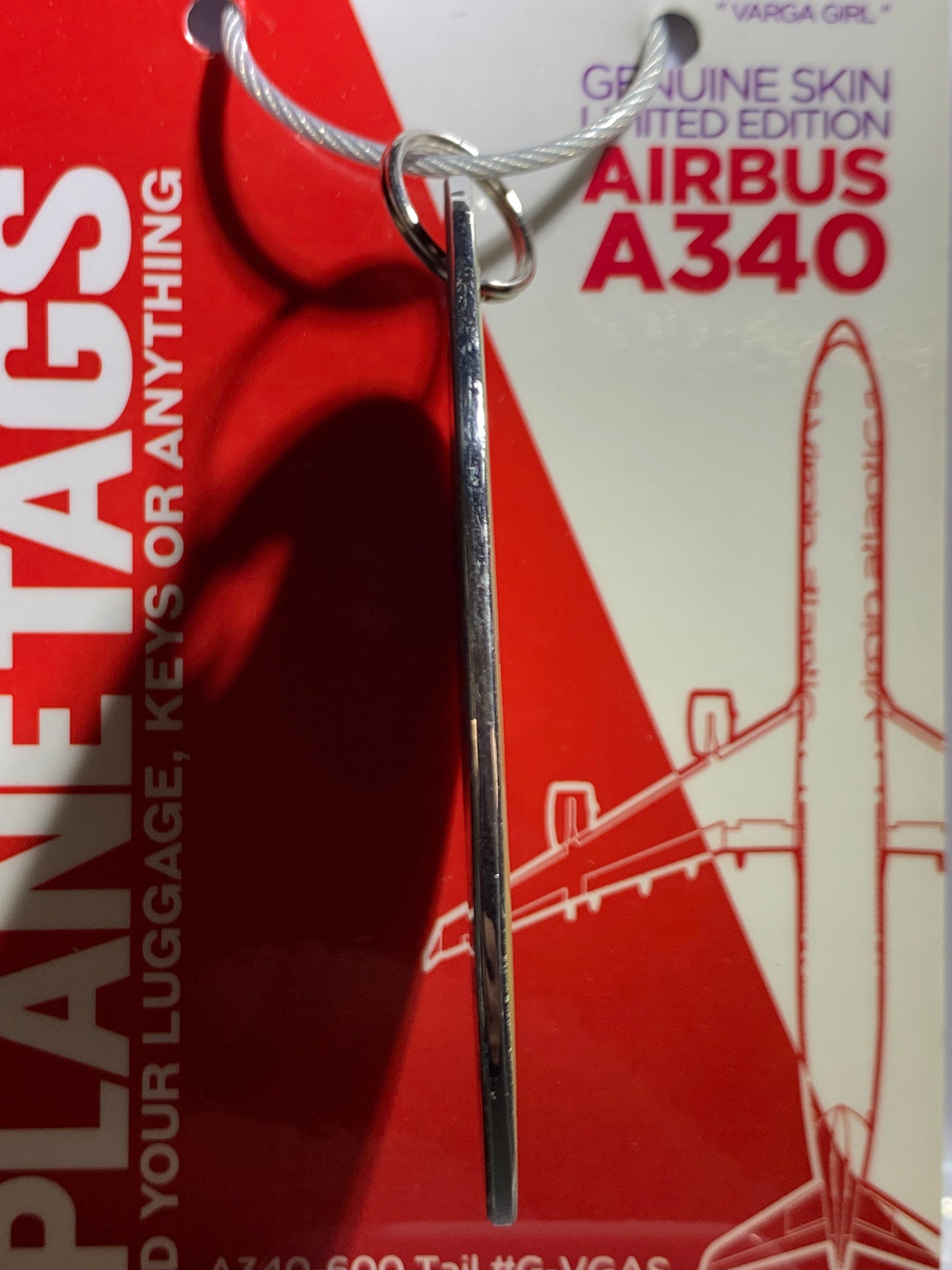 Virgin Atlantic - Airbus 340 - VARGA GIRL