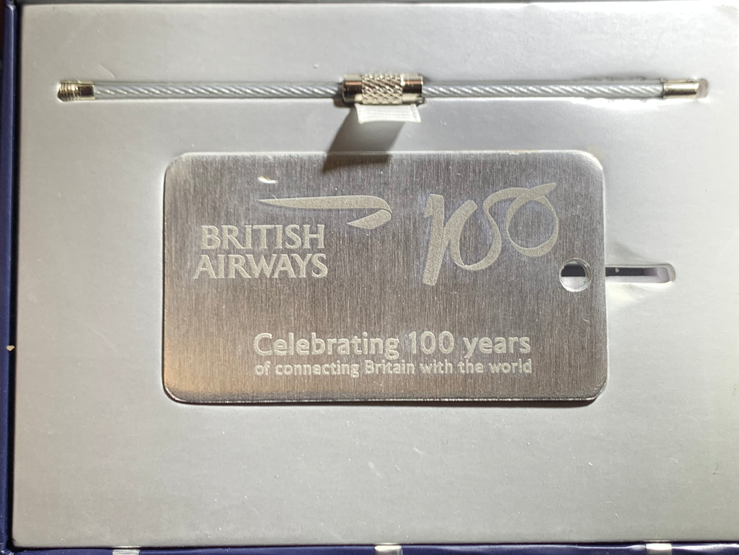 British Airways Suitcase Tag