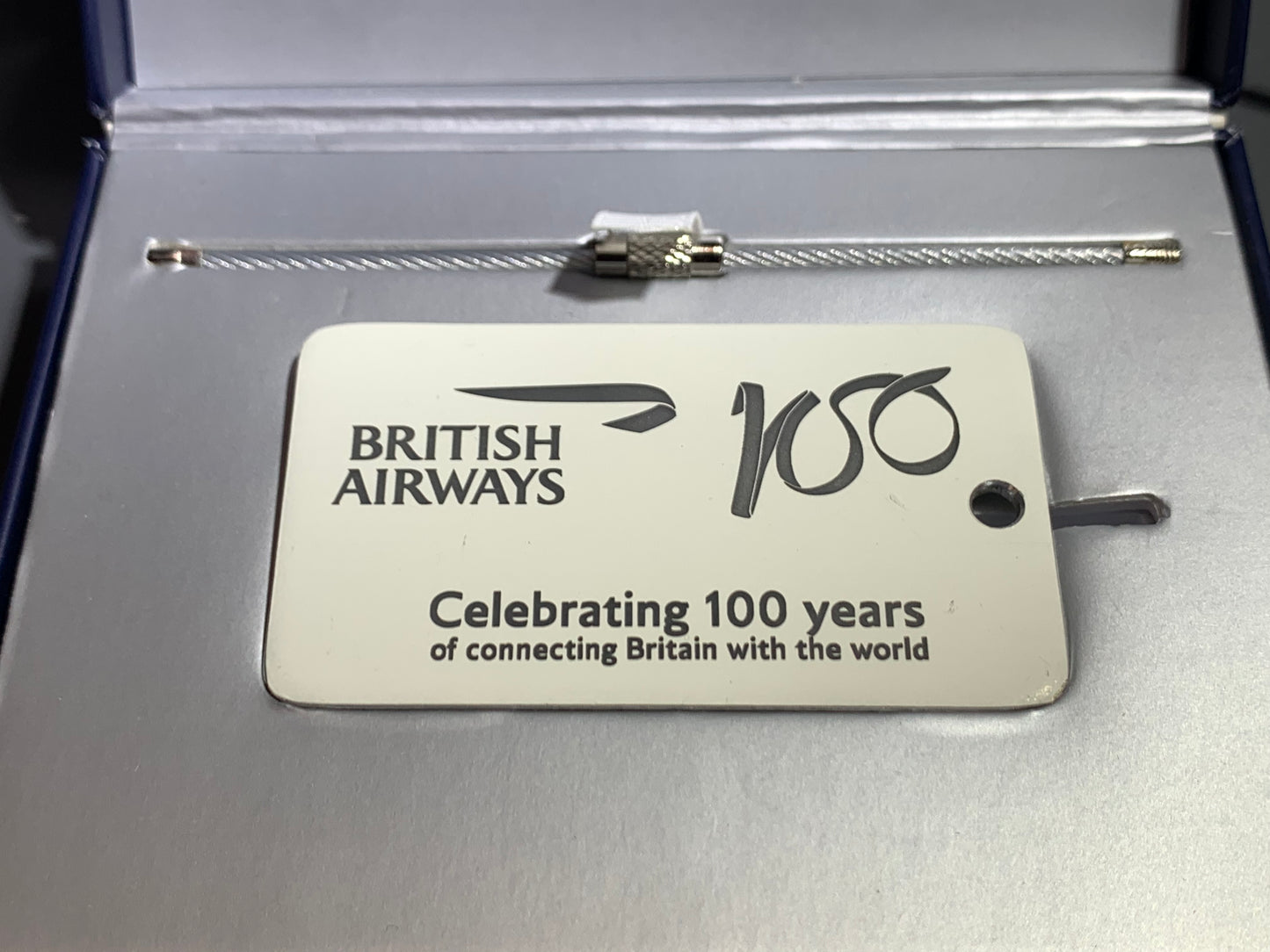 British Airways Suitcase Tag
