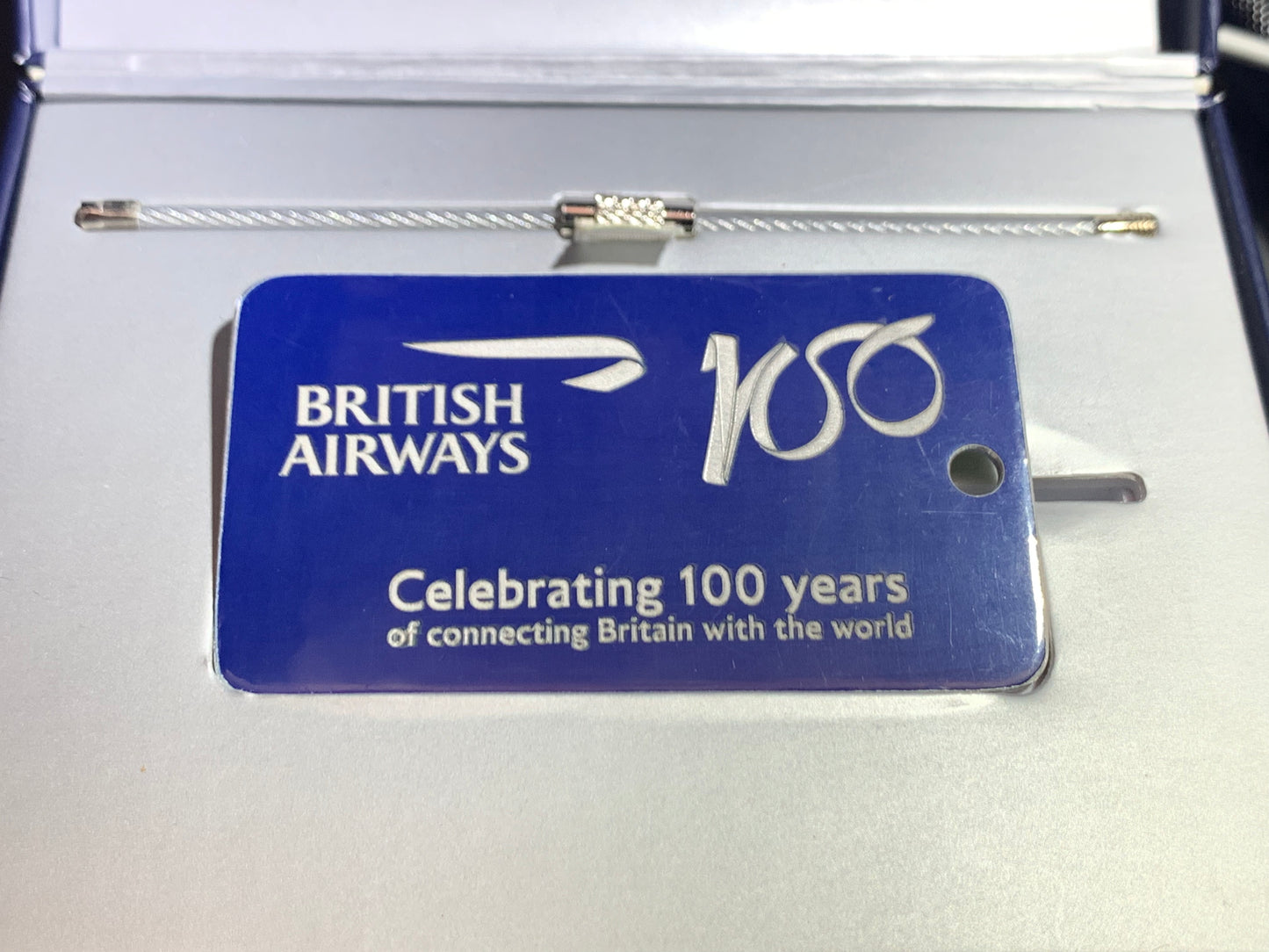British Airways Suitcase Tag