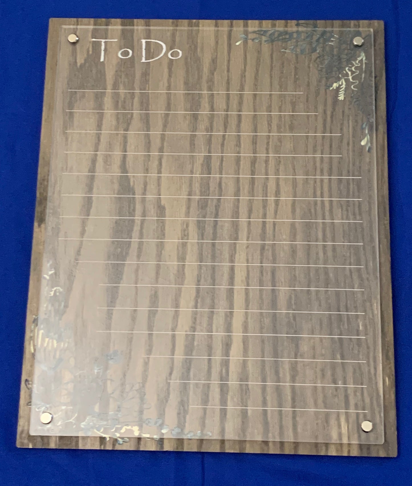 TO DO Erasable Board