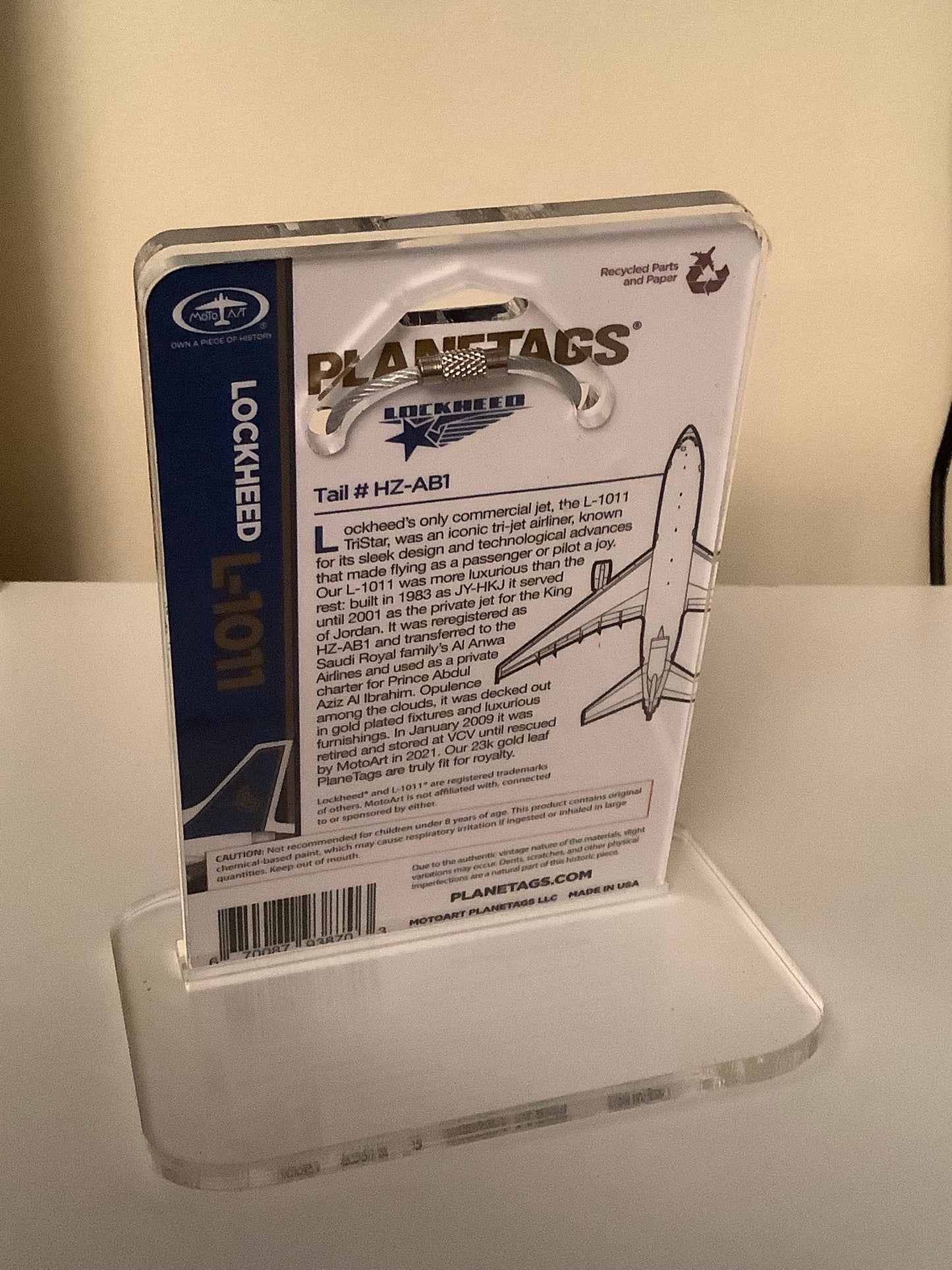 L-1011 Single Thick Tag Stand