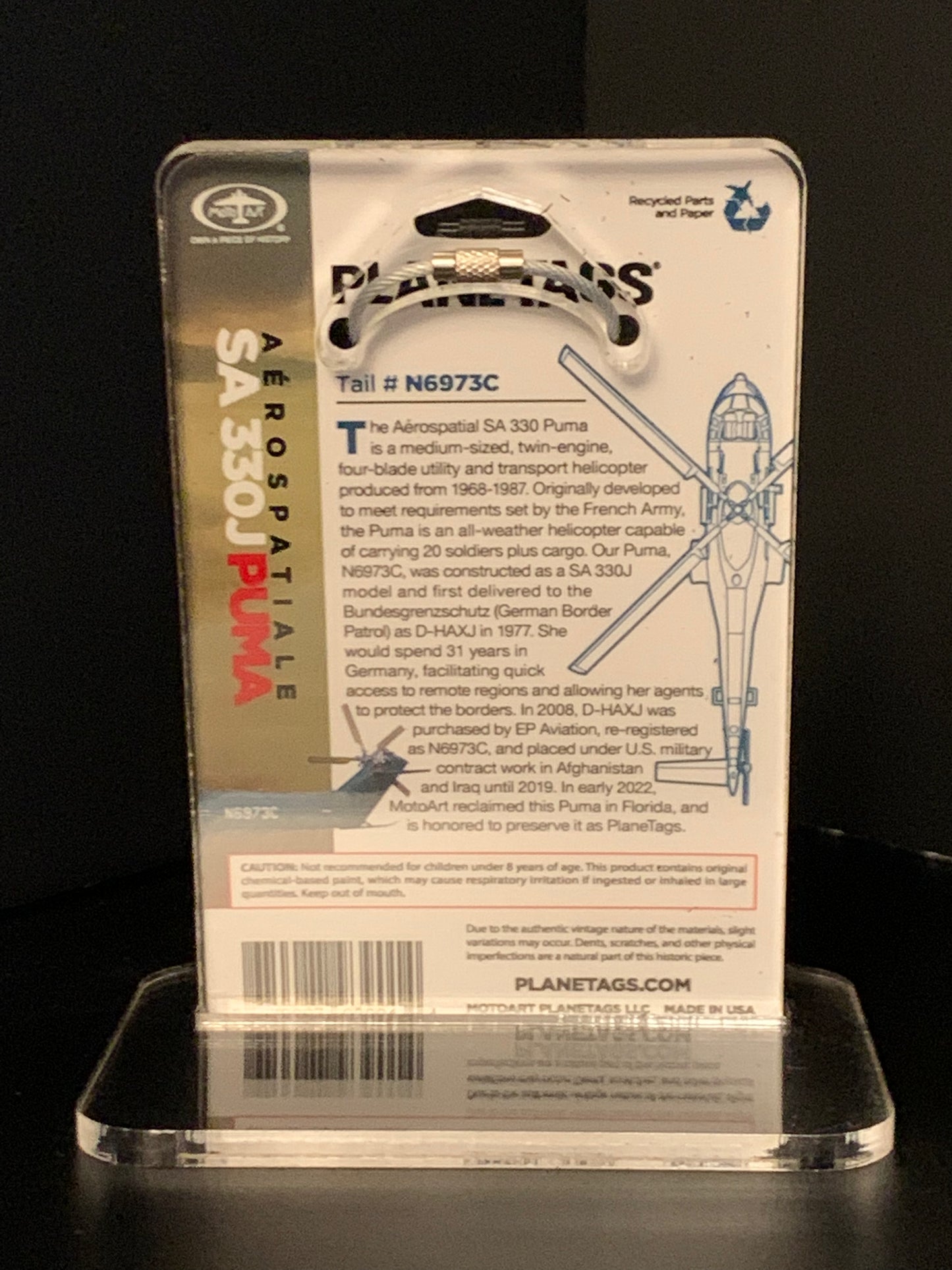 Single Tag Stand