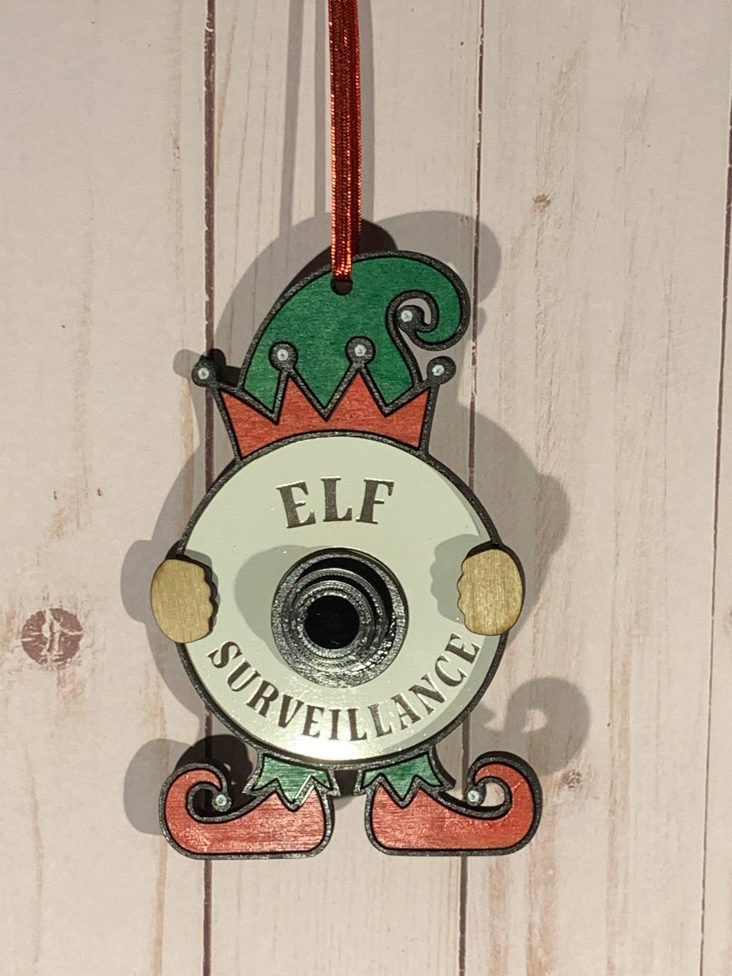 Elf Surveillance Ornament