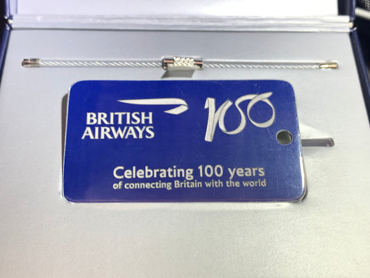 British Airways Suitcase Tag