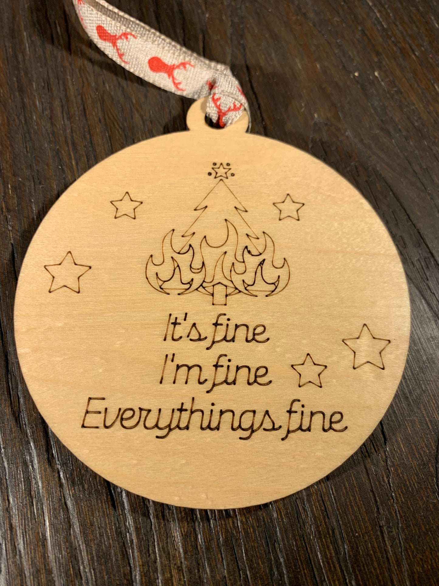 Sassy Single Layer Ornament