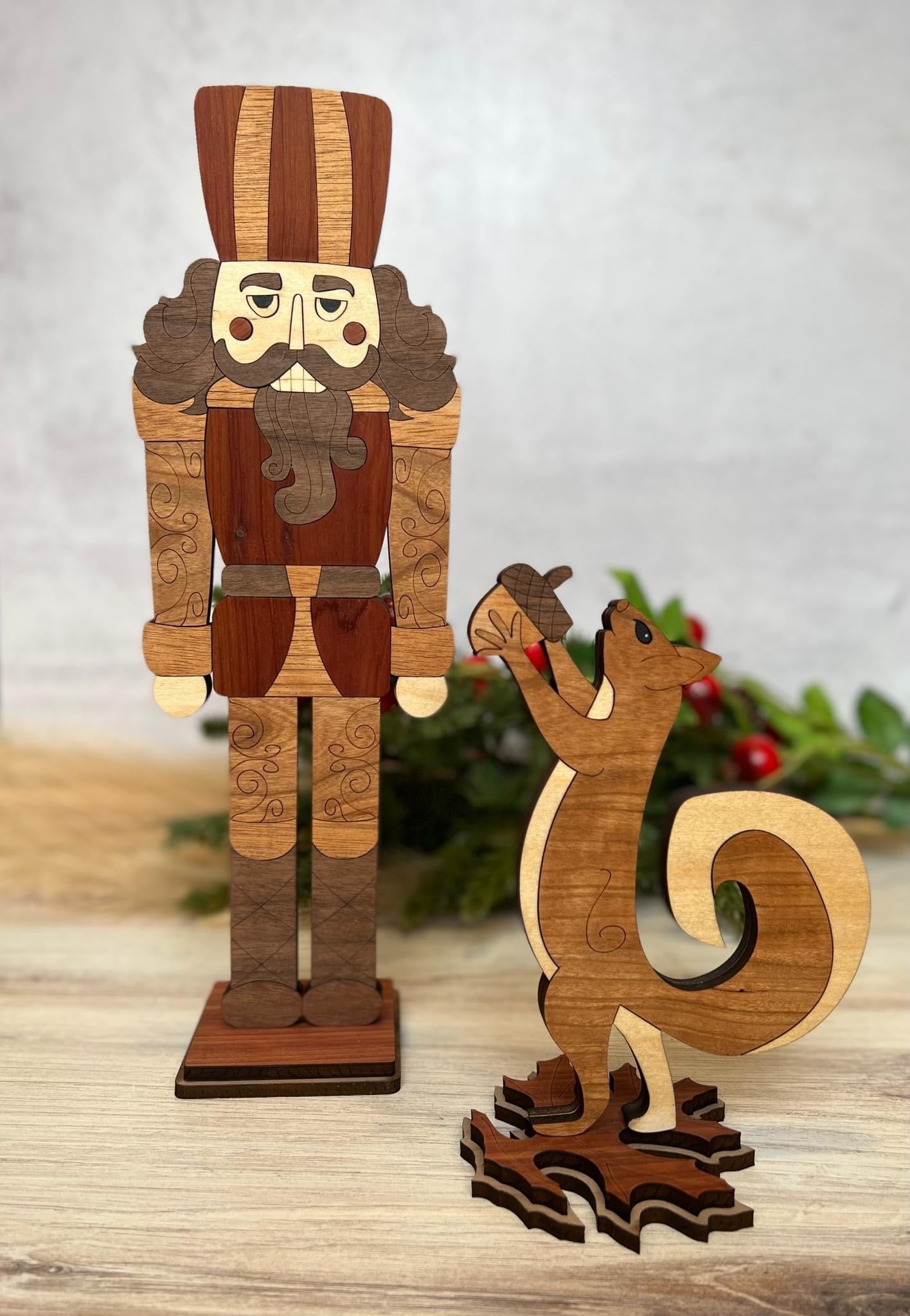 Nutcracker, squirrel, ornament