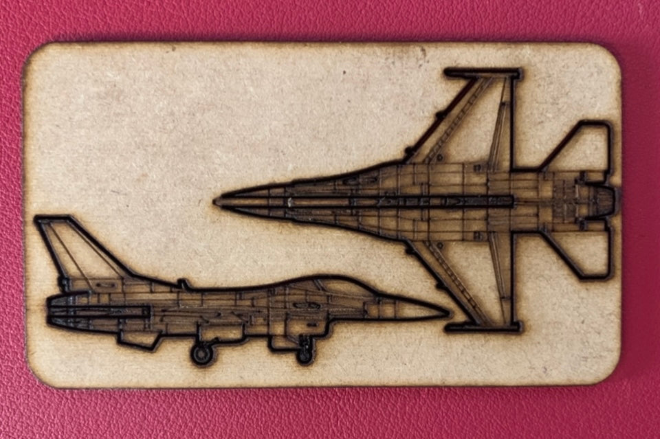 Miniature 3D Puzzle - F-16