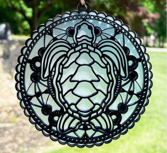 Turtle Sun Catcher