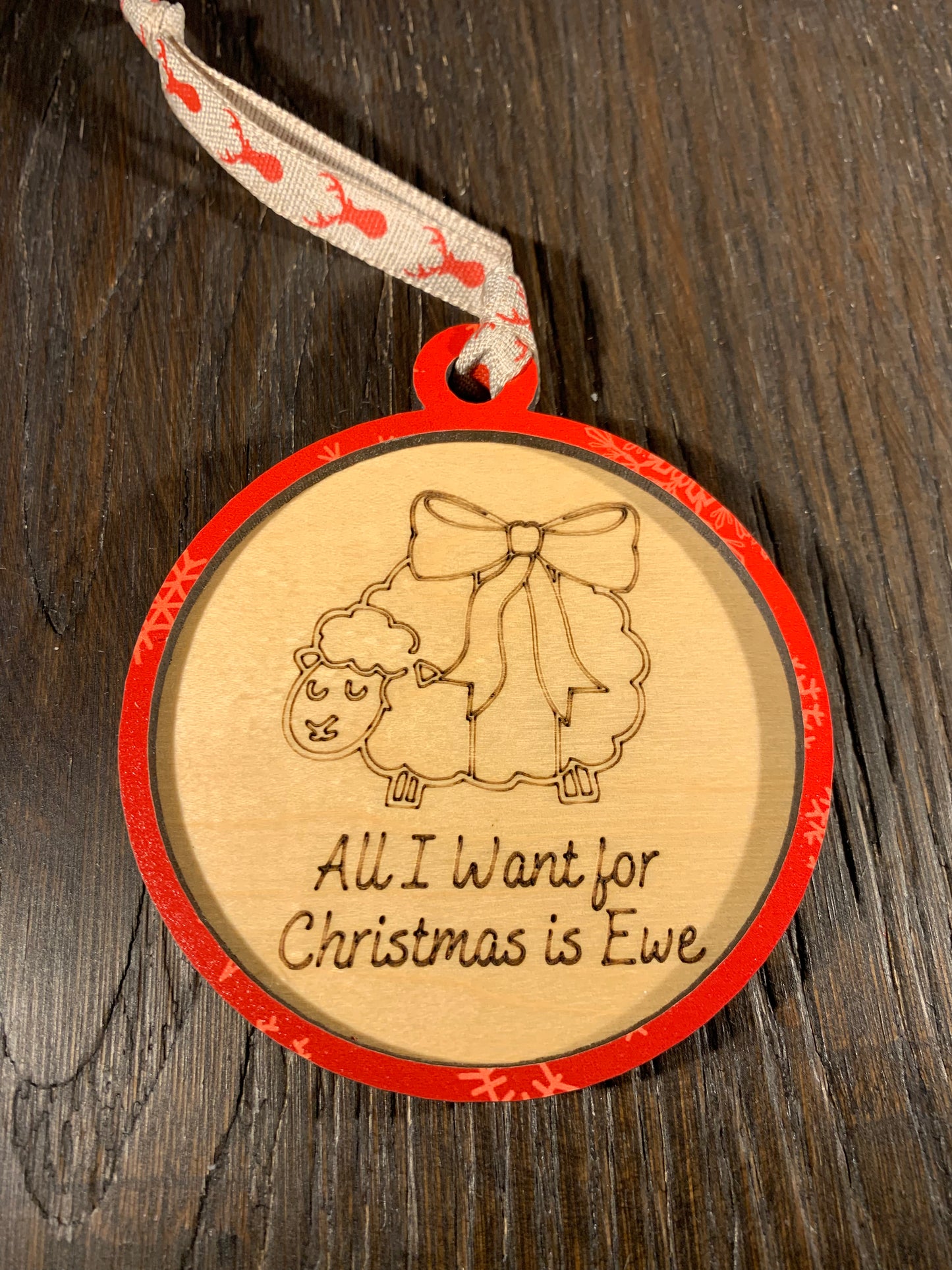 Christmas Punny Ornament