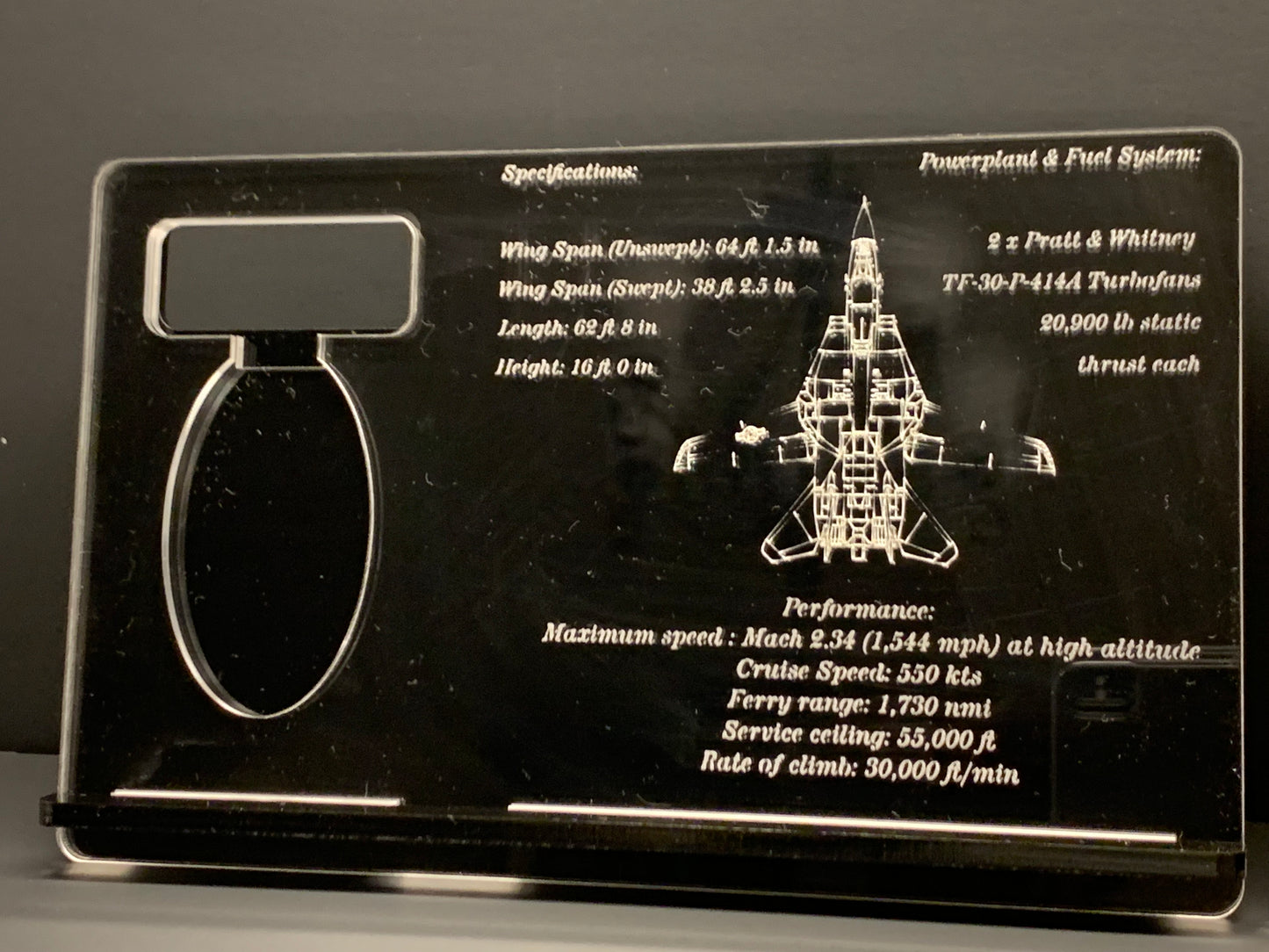 F-14A Tomcat Single & Double Tag Stand