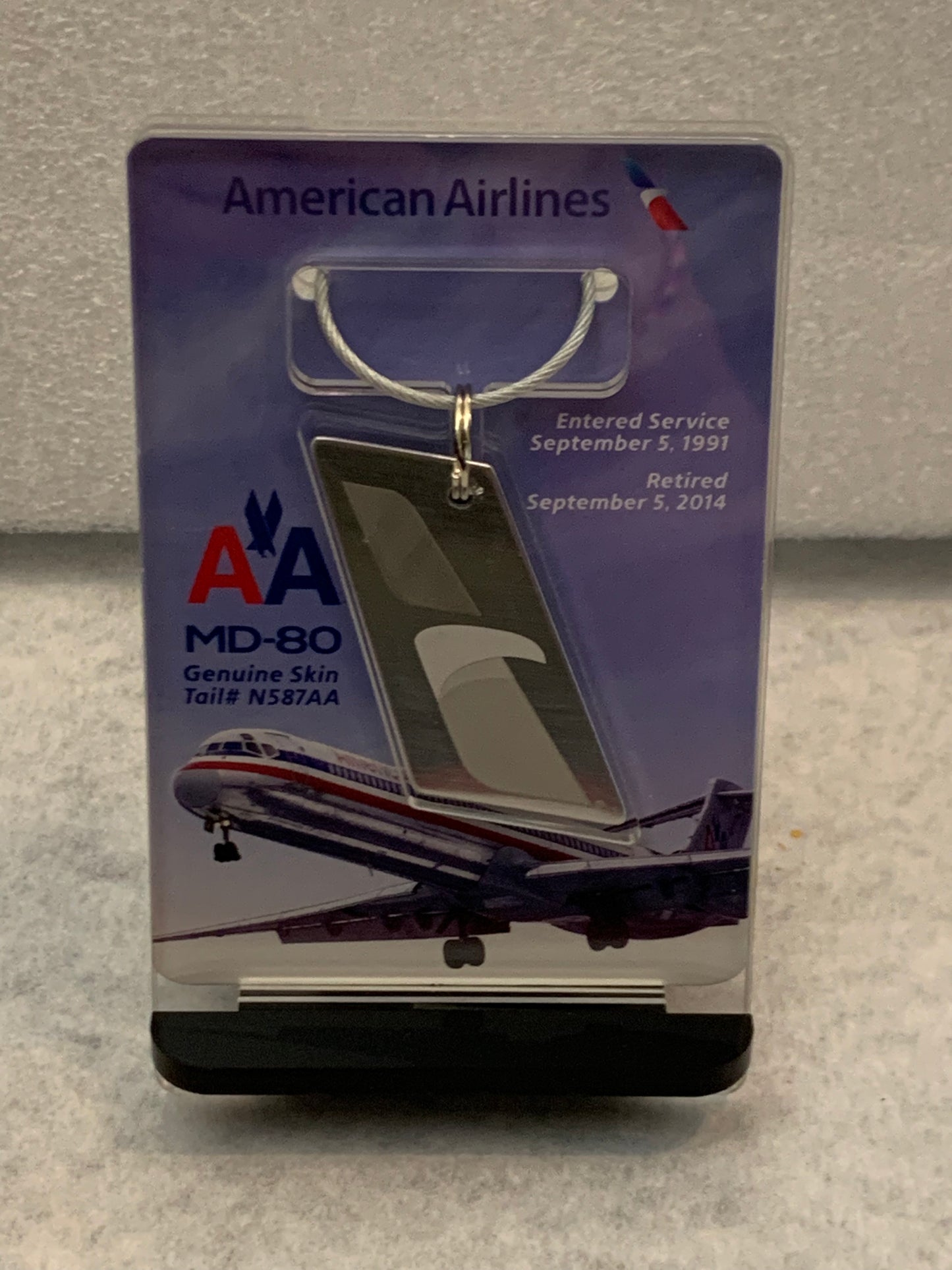 AA MD-80 Single Tag Stand