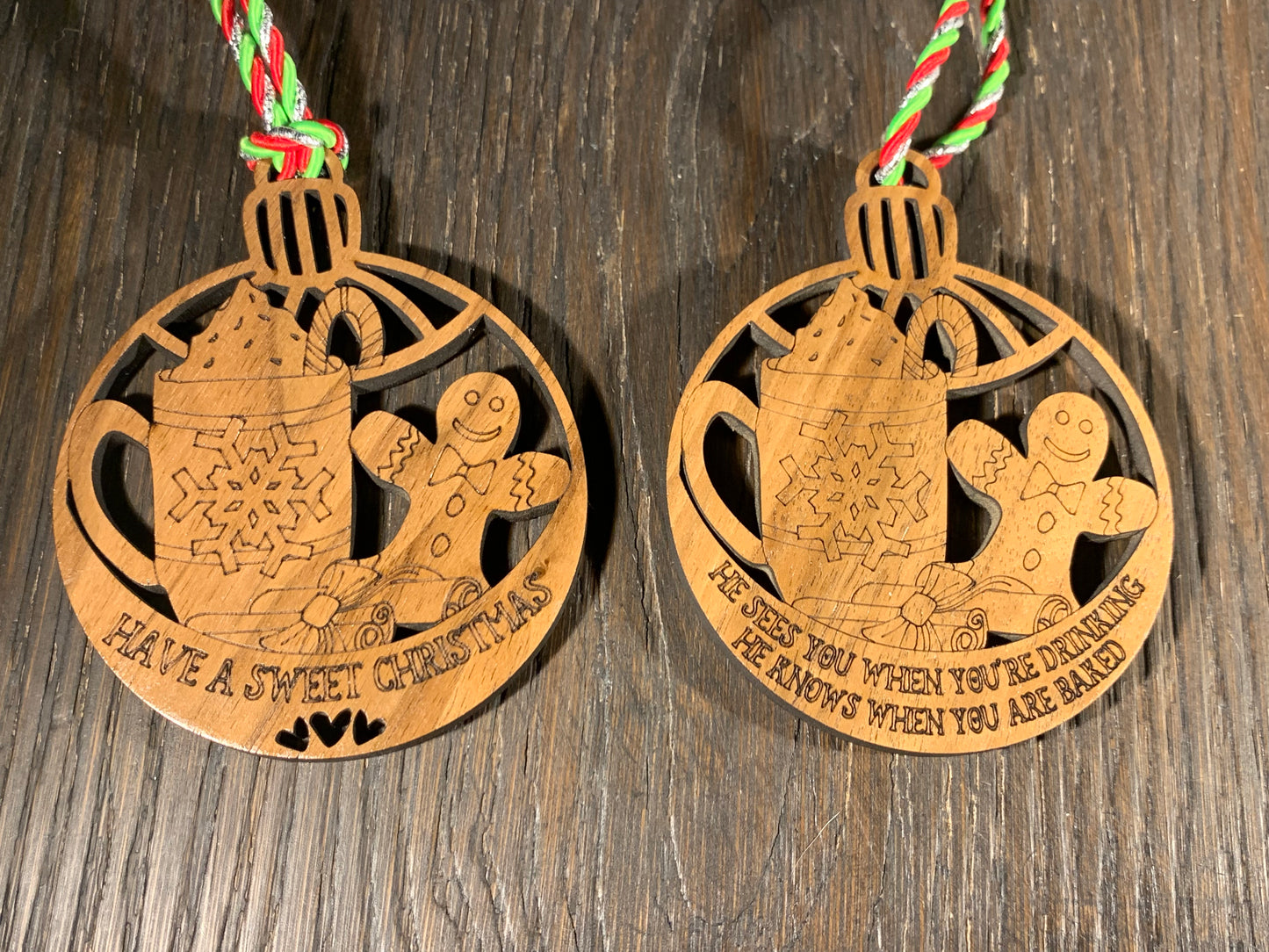 Naughty & Nice Ornaments