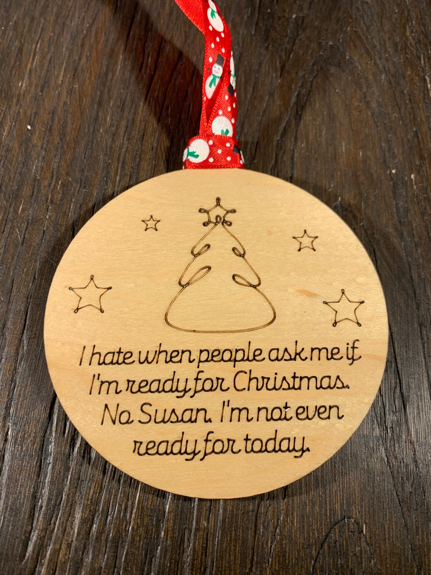 Sassy Single Layer Ornament