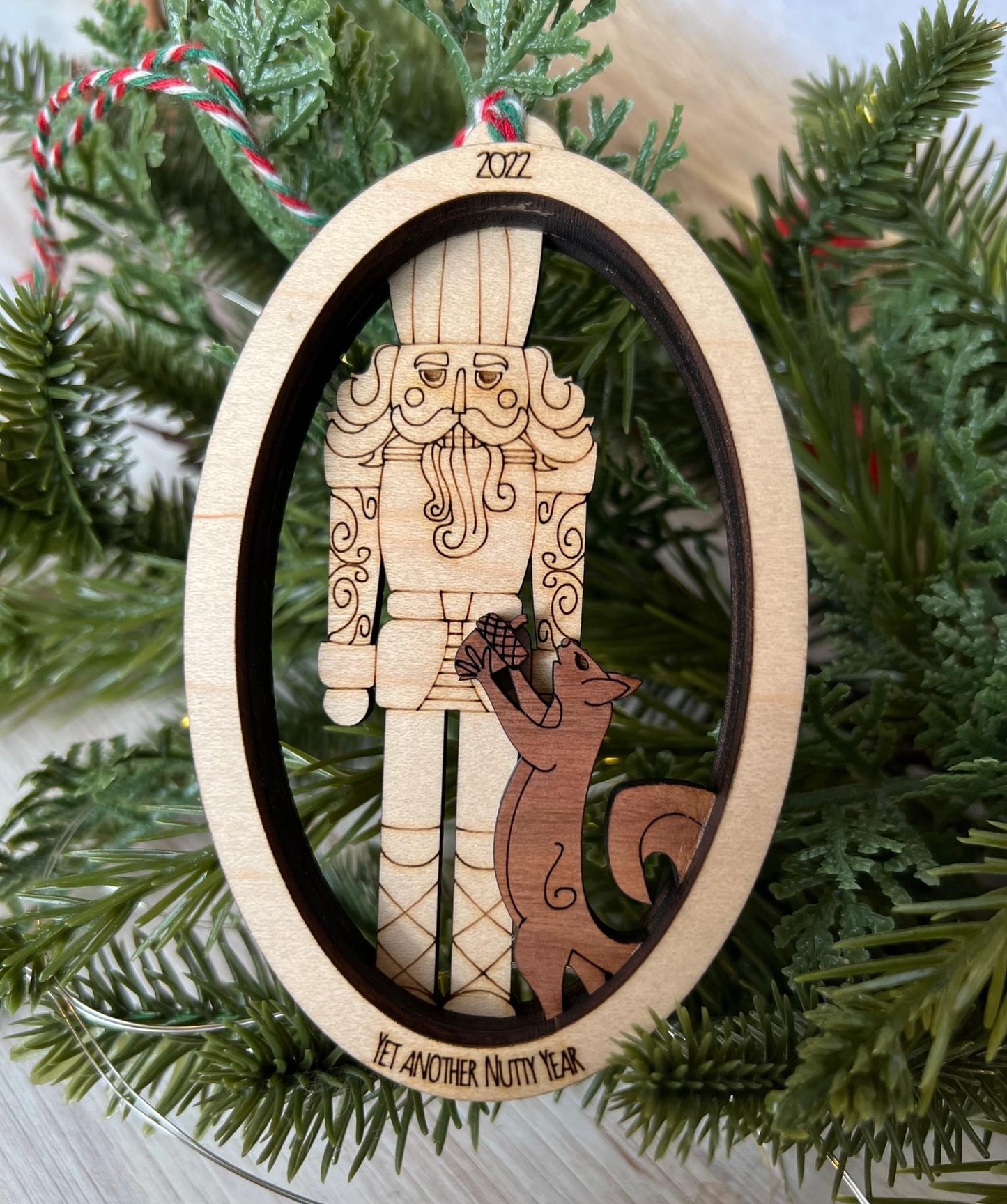 Nutcracker, squirrel, ornament