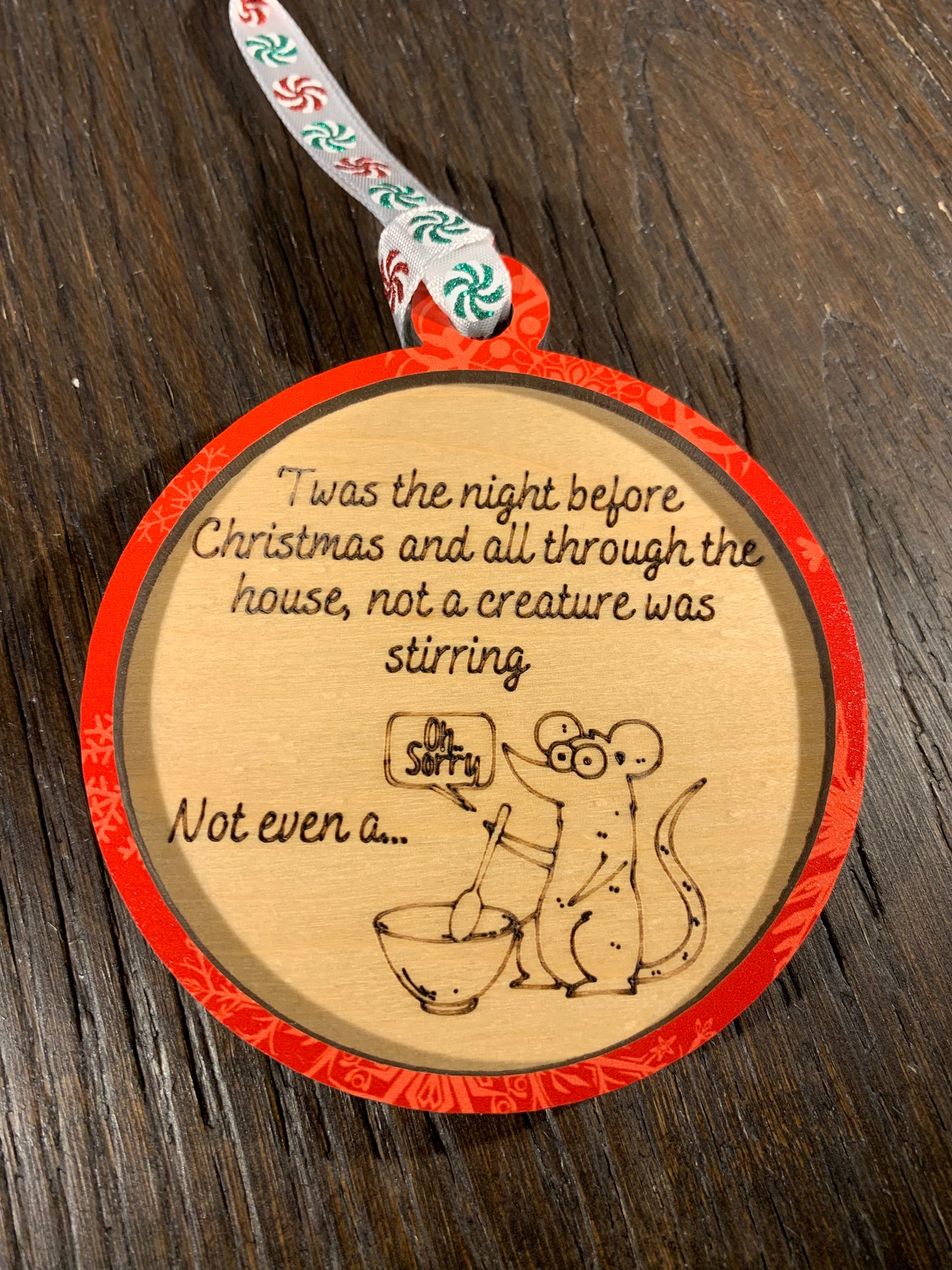 Christmas Punny Ornament