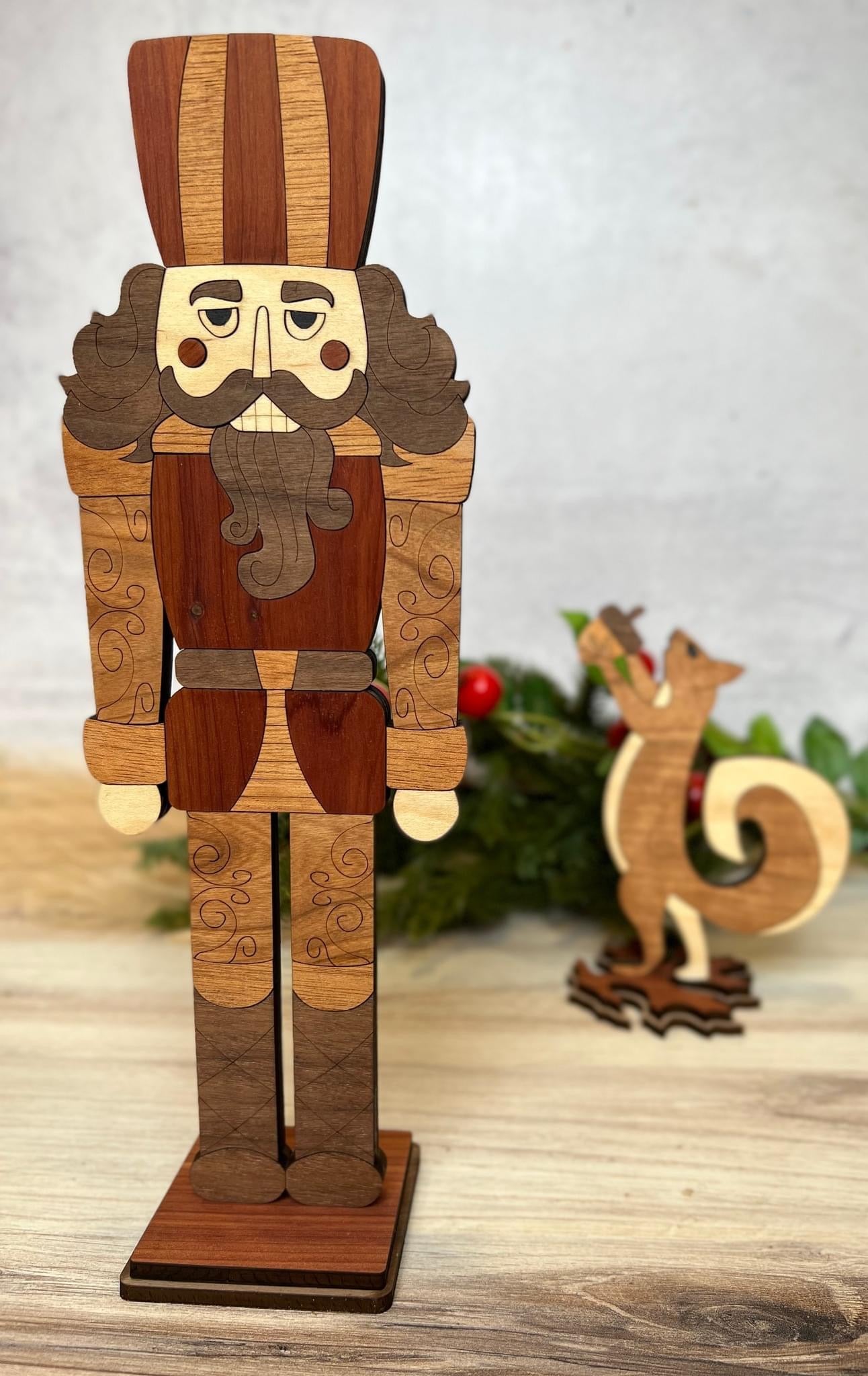 Nutcracker, squirrel, ornament