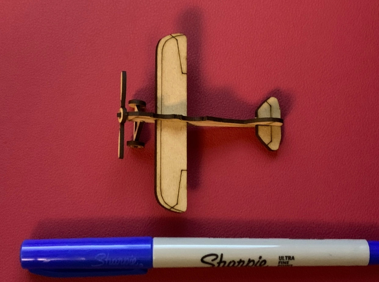 Miniature 3D Puzzle - Prop Plane