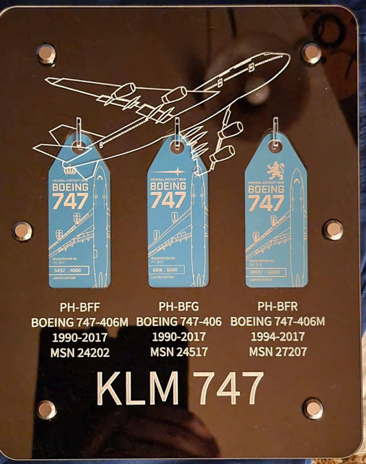 KLM 747 ATAG Display