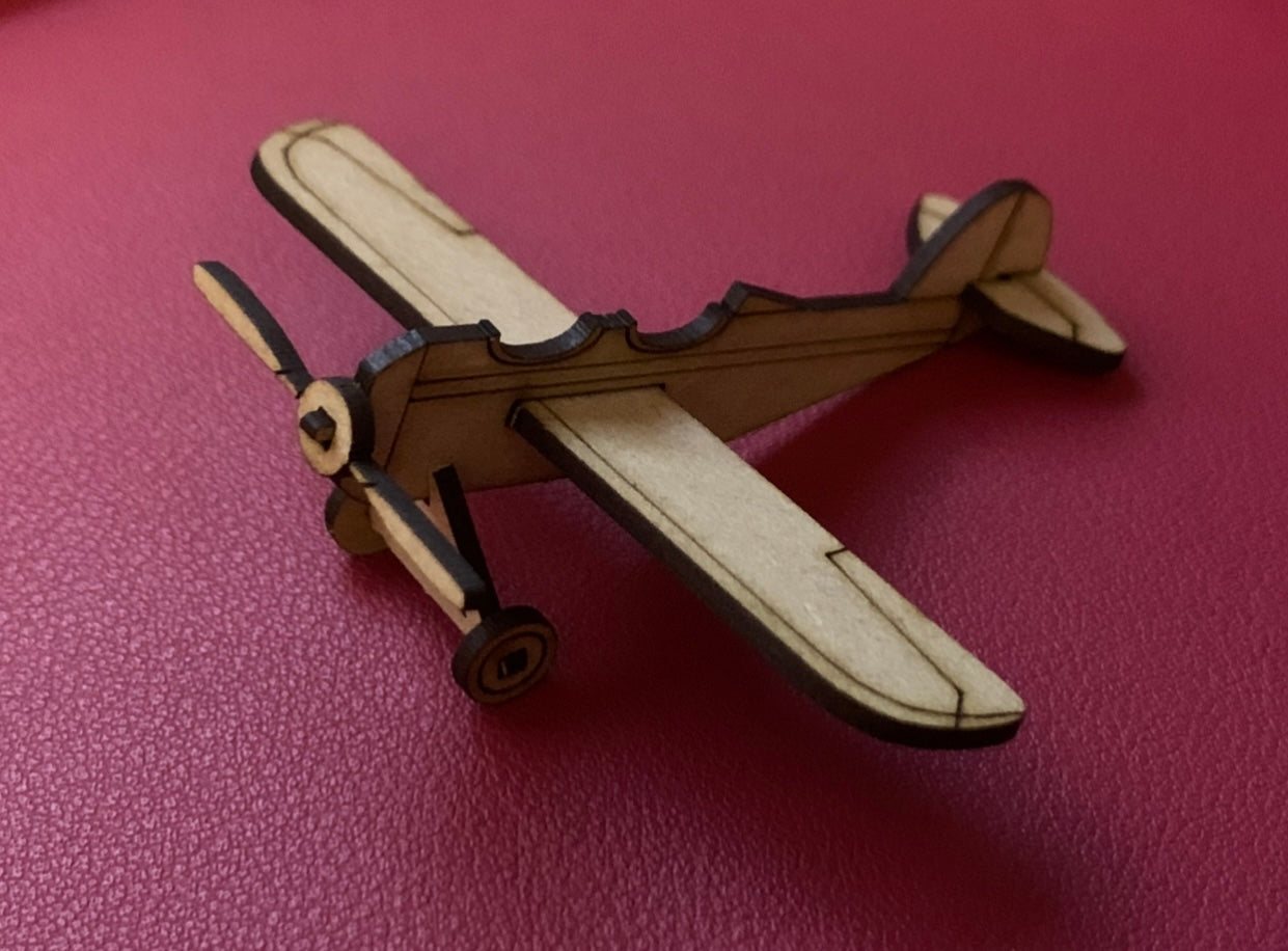 Miniature 3D Puzzle - Prop Plane