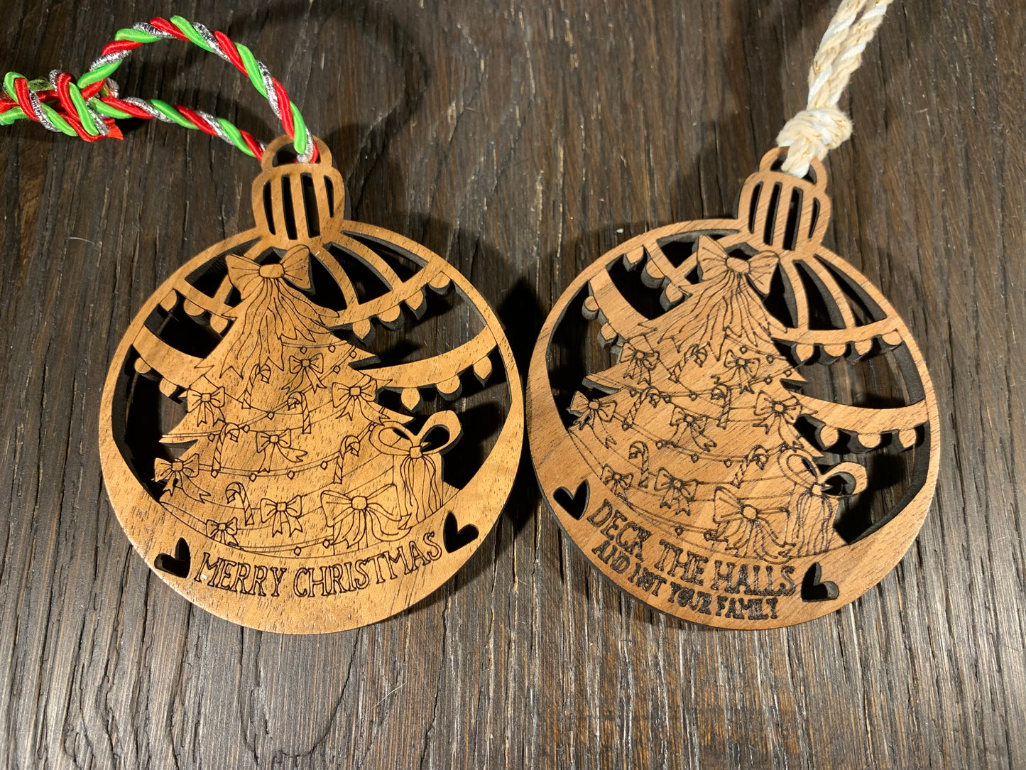 Naughty & Nice Ornaments