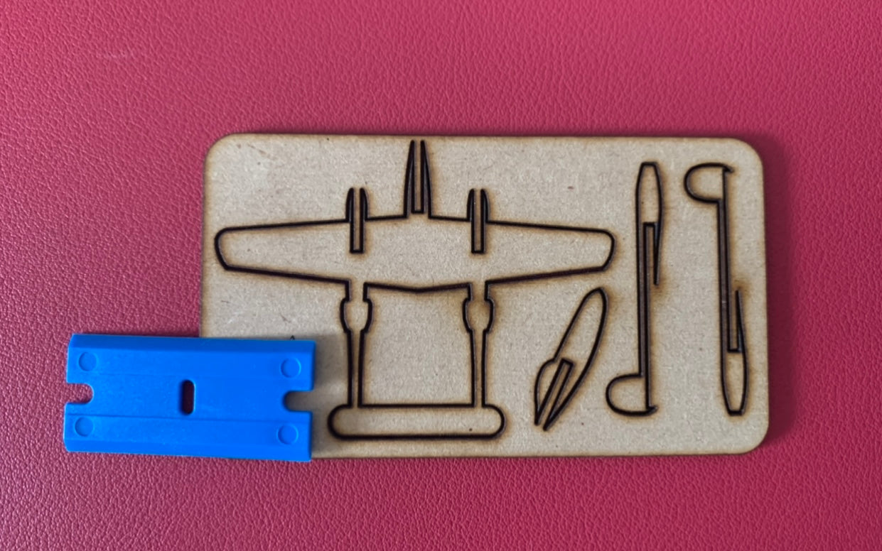 Miniature 3D Puzzle - P-38