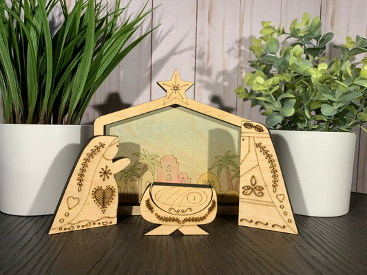 Mini Nativity Puzzles